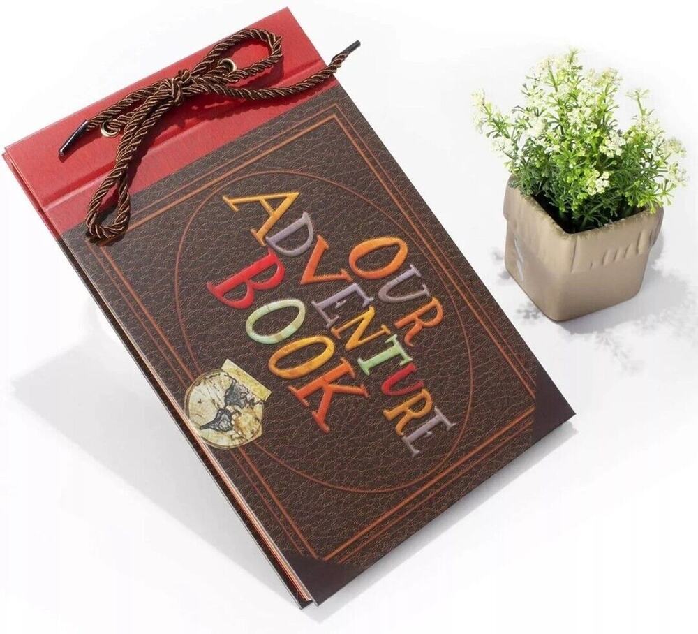 Our Adventure Scrapbook 42 Sheets, Gifts for Kids-Children Scrapbook Photo Album